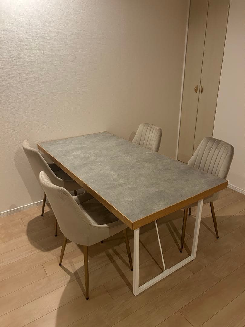 【テーブルのみ】セラミックダイニングテーブル