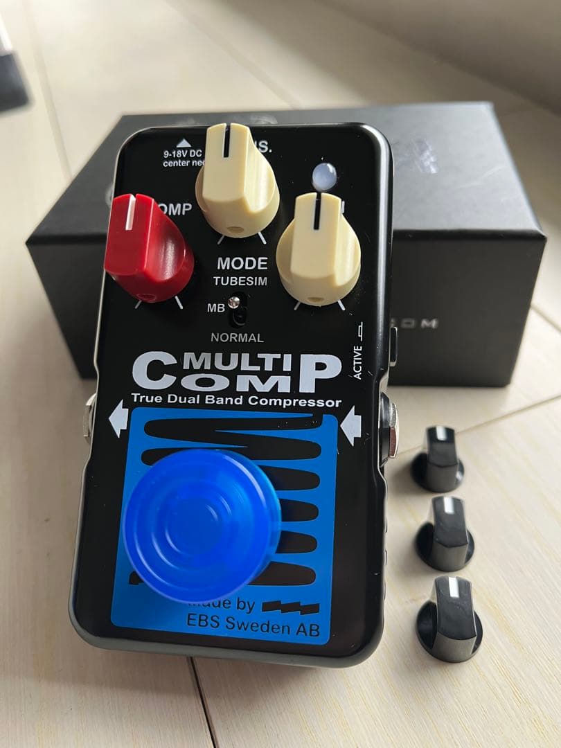 【美品】EBS MultiComp BlueLabel カラーノブ付き