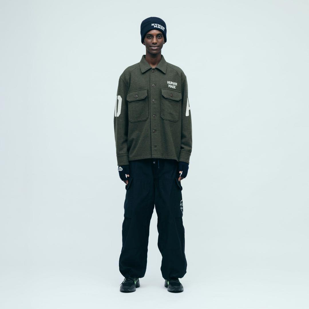 新品 ヒューマンメイド MILITARY GLOVES NAVY グローブ