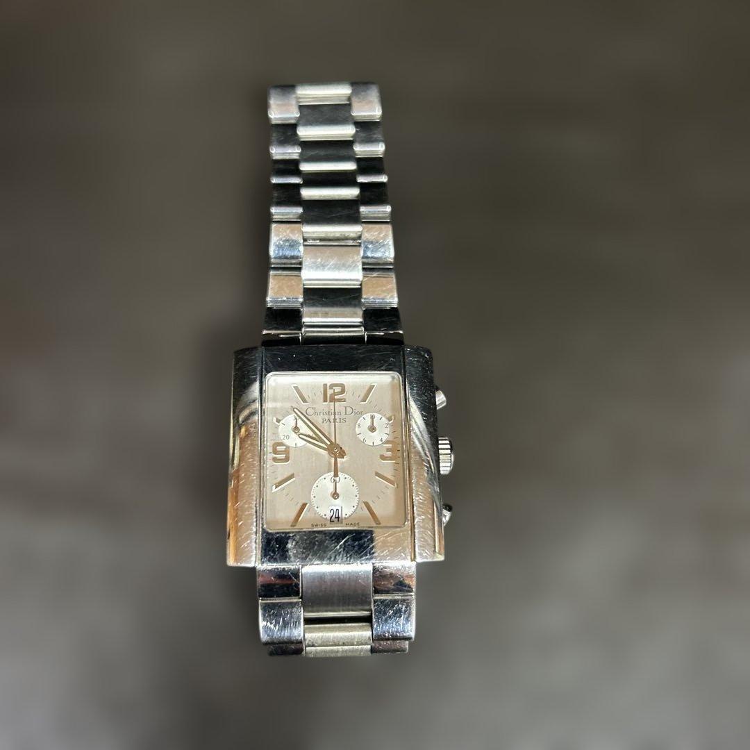 Christian Dior アナログ腕時計 シルバー