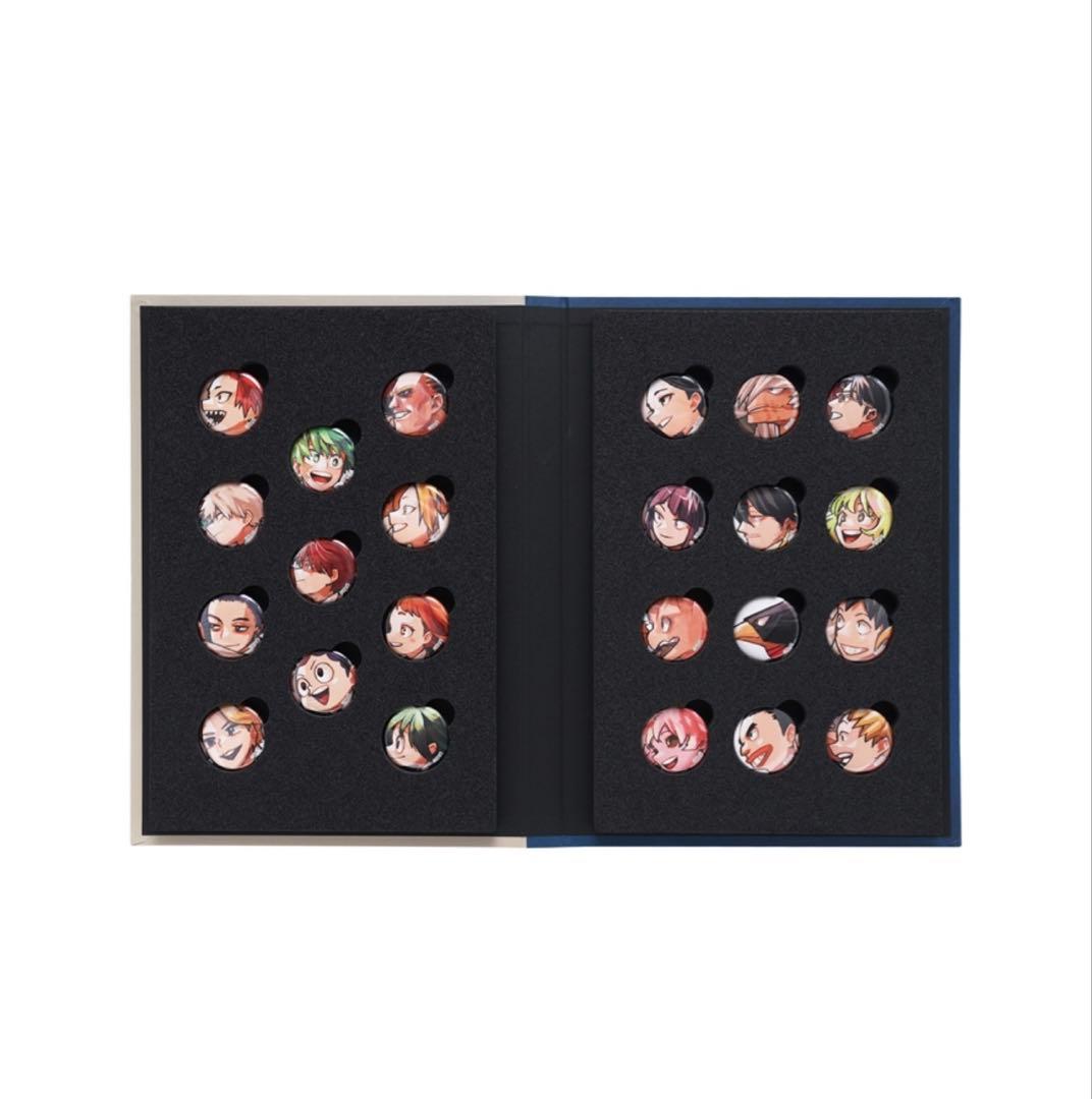 僕のヒーローアカデミア スペシャルディスプレイ缶バッジBOOK premium