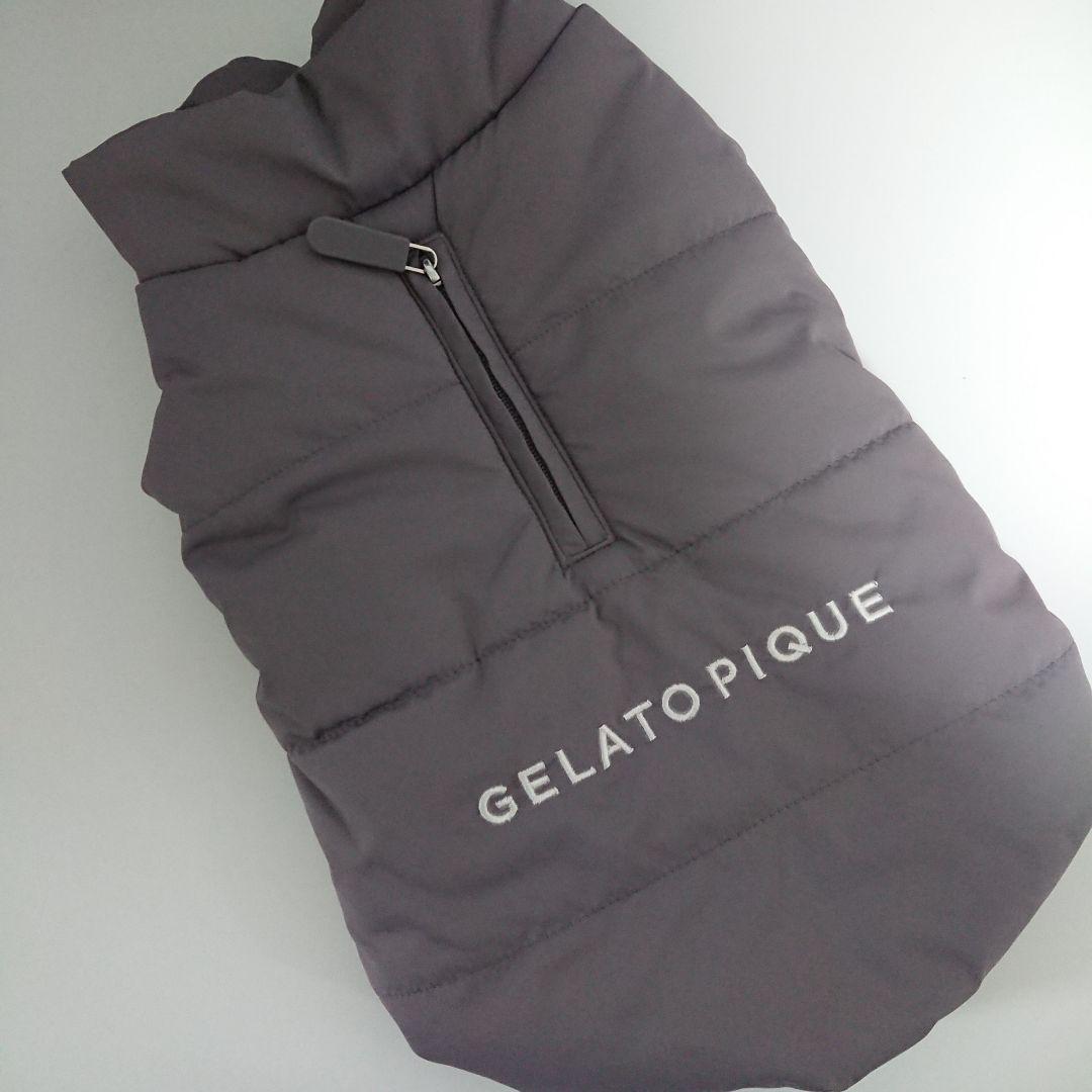ジェラートピケ 中綿ベスト サイズＬ グレー