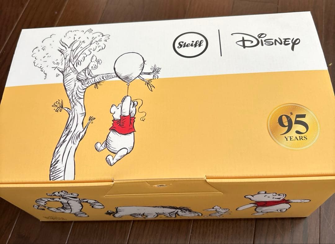 新品☆シュタイフ 95周年記念 くまのプーさん 30cm