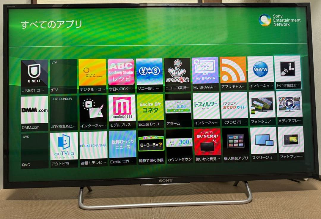 美品ソニーKJ-40W730C 40型2017年製　地上 BS/CS動画可テレビ