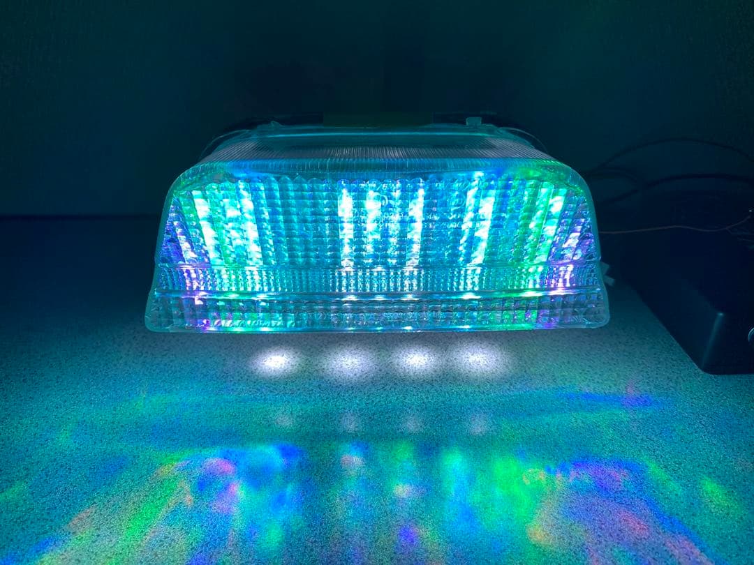 キット込ZRX400/1100☆RGB 流星テールランプLEDユニット☆
