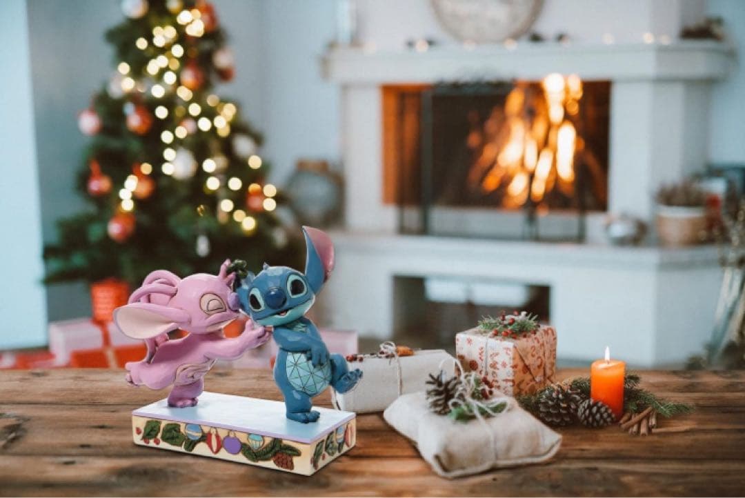 スティッチ エンジェル フィギュア ジムショア ディズニー トラディション