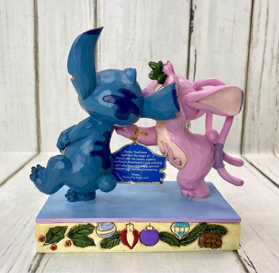 スティッチ エンジェル フィギュア ジムショア ディズニー トラディション