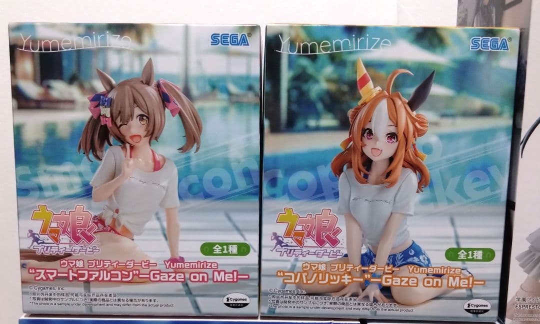 フィギュア計８点　ウマ娘４種／着せ恋／学マス／ロシデレ