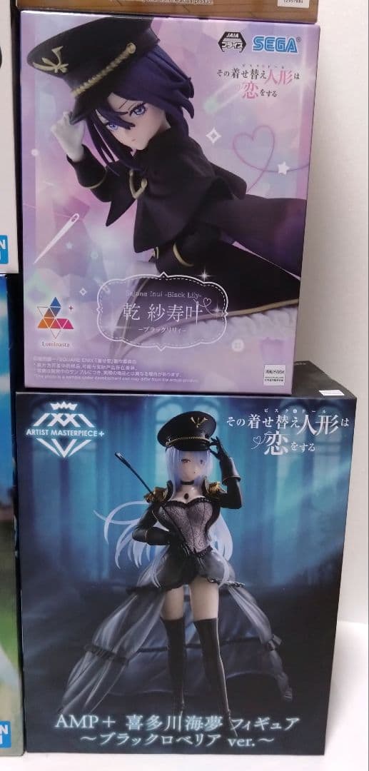 フィギュア計８点　ウマ娘４種／着せ恋／学マス／ロシデレ