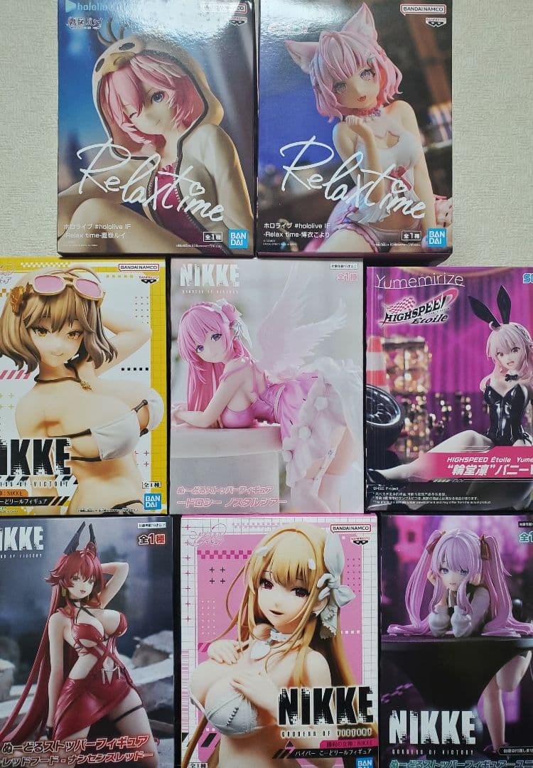 プライズフィギュア　勝利の女神NIKKE　ハイスピードエトワール　ホロライブ