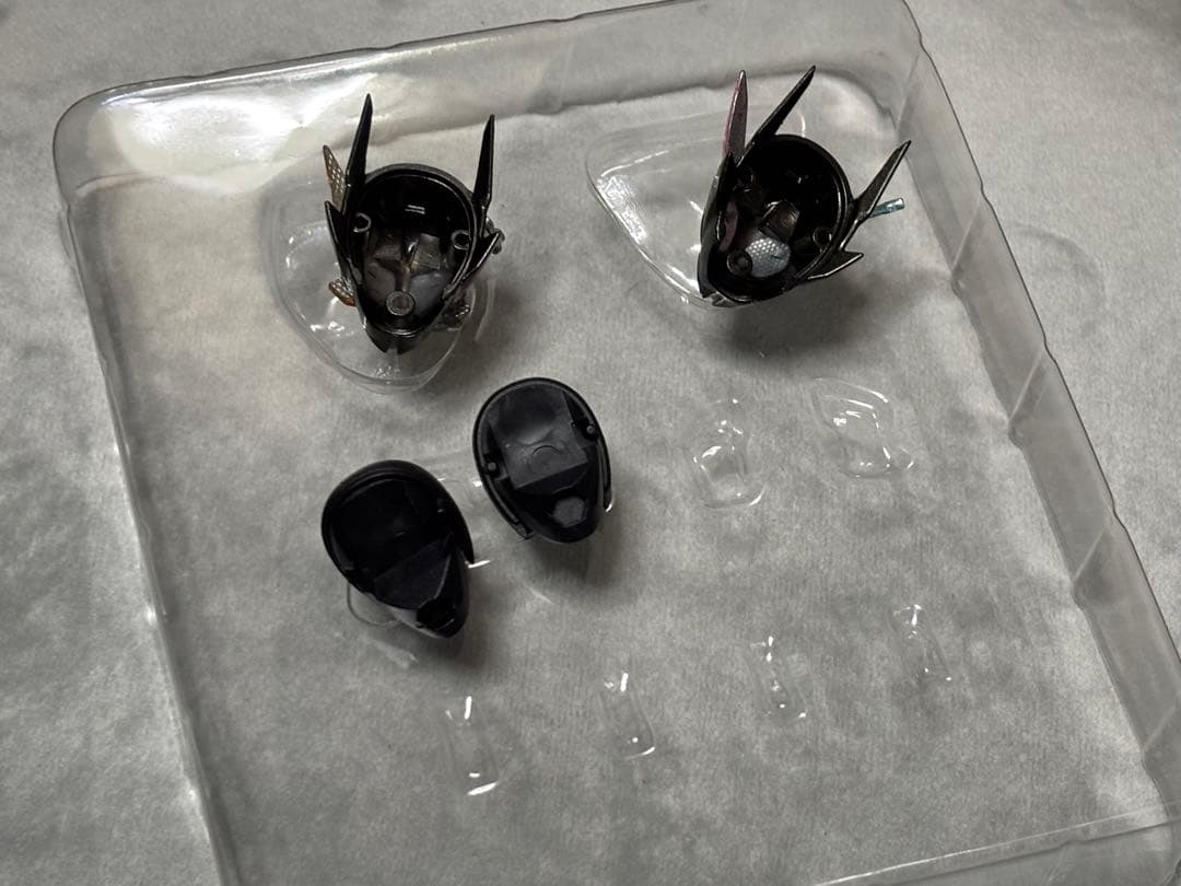 発光頭部＋オプションパーツs.h.figuarts ビルド ハザードフォーム用