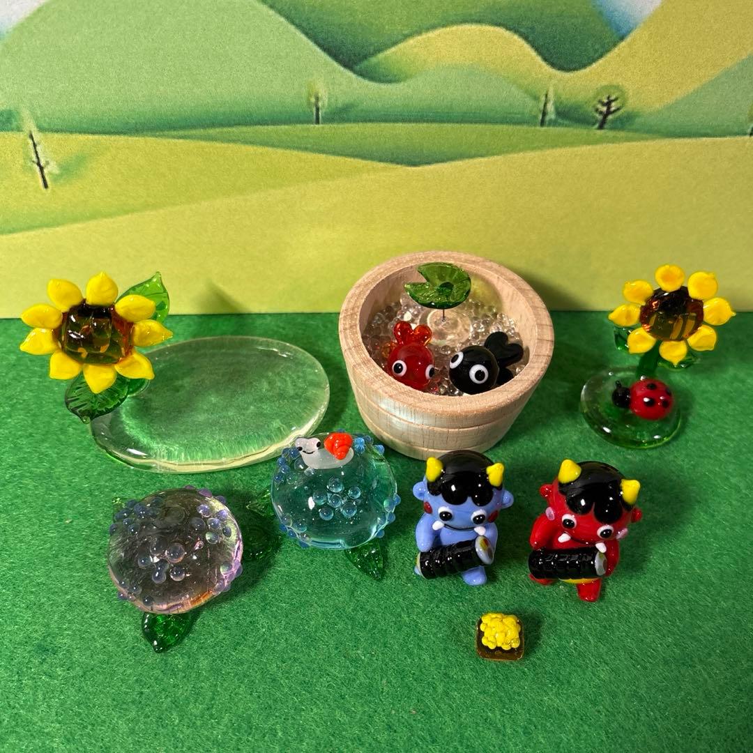 tom　ガラス細工　ミニチュア