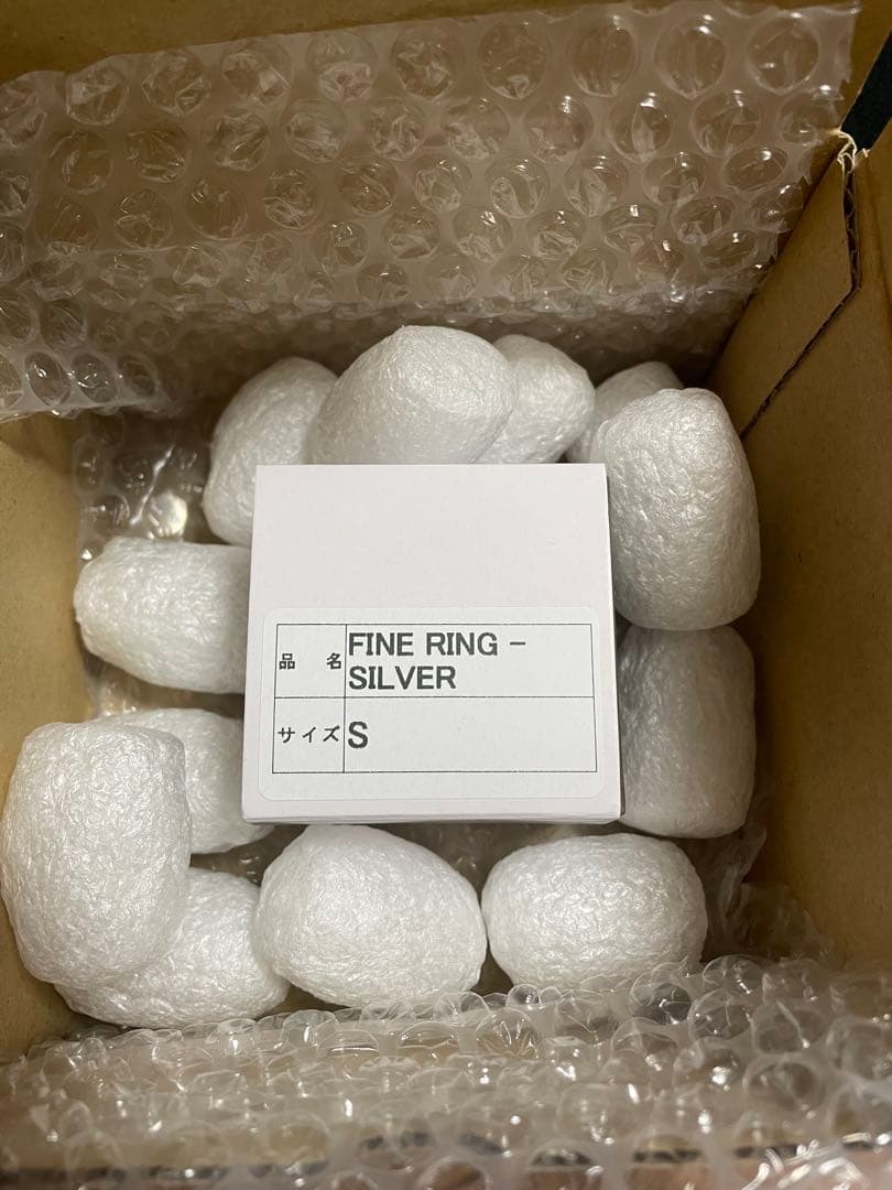 【POINTLESS JOURNEY】FINE RING シルバーSサイズ