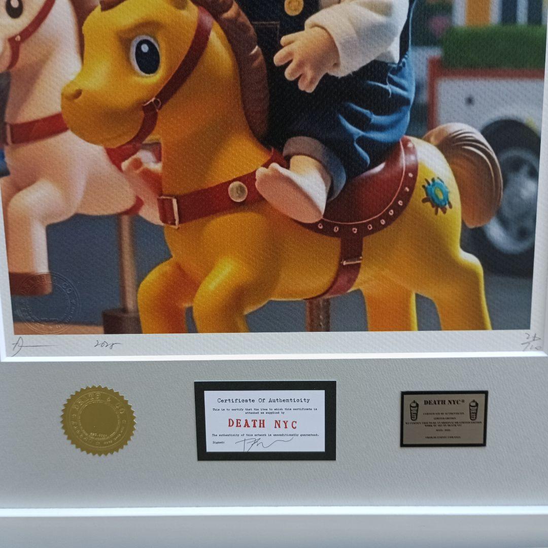 DEATH NYC BF355 サイン、ナンバー、COAあり