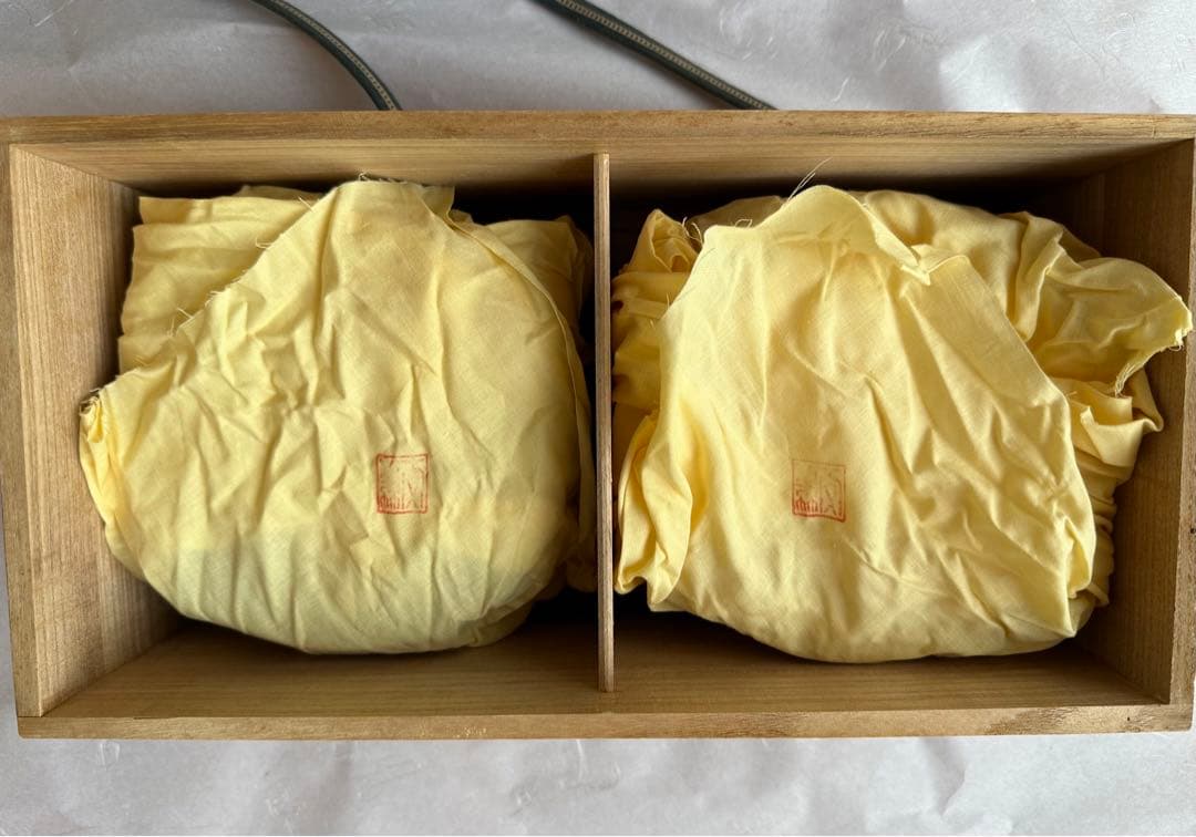 信楽中郷窯 鈴木茂至造　銀彩赤絵対鉢　5枚組２種　10客銘々皿　信楽中郷窯