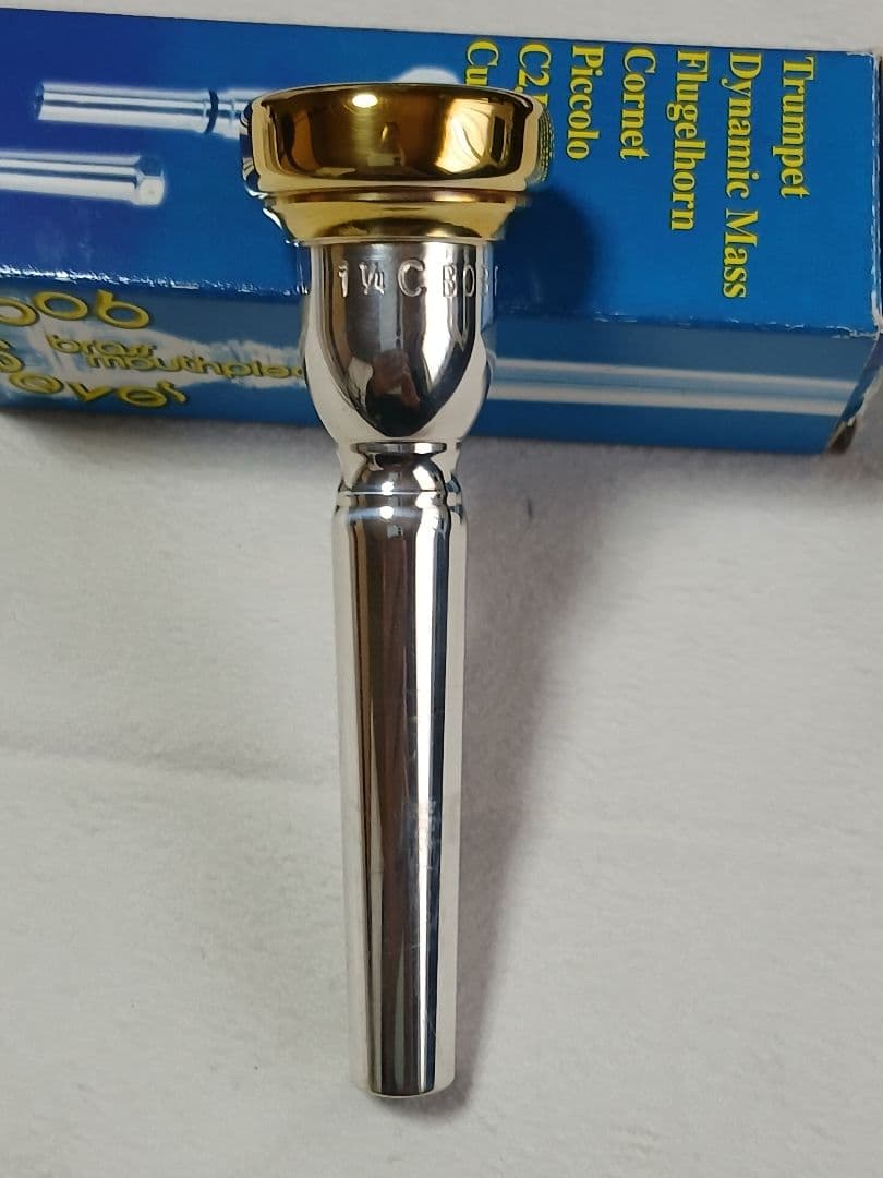 ボブリーブス　1 1/4C トランペットマウスピース　リムGP