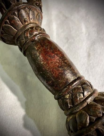 銅器 仏教  金剛杵 古美術 コレクション品 銅製 工芸品 彫刻装飾品置物