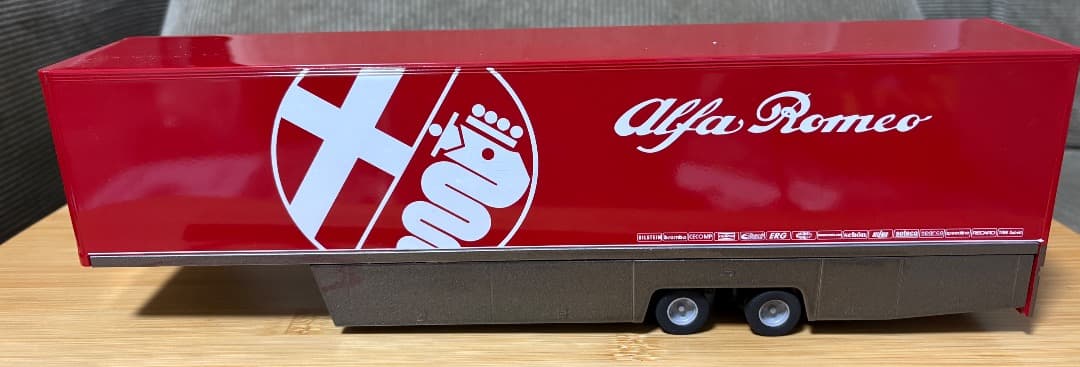 【珍品】LOUIS SURBER 1/43 Alfa Romeo トレーラー