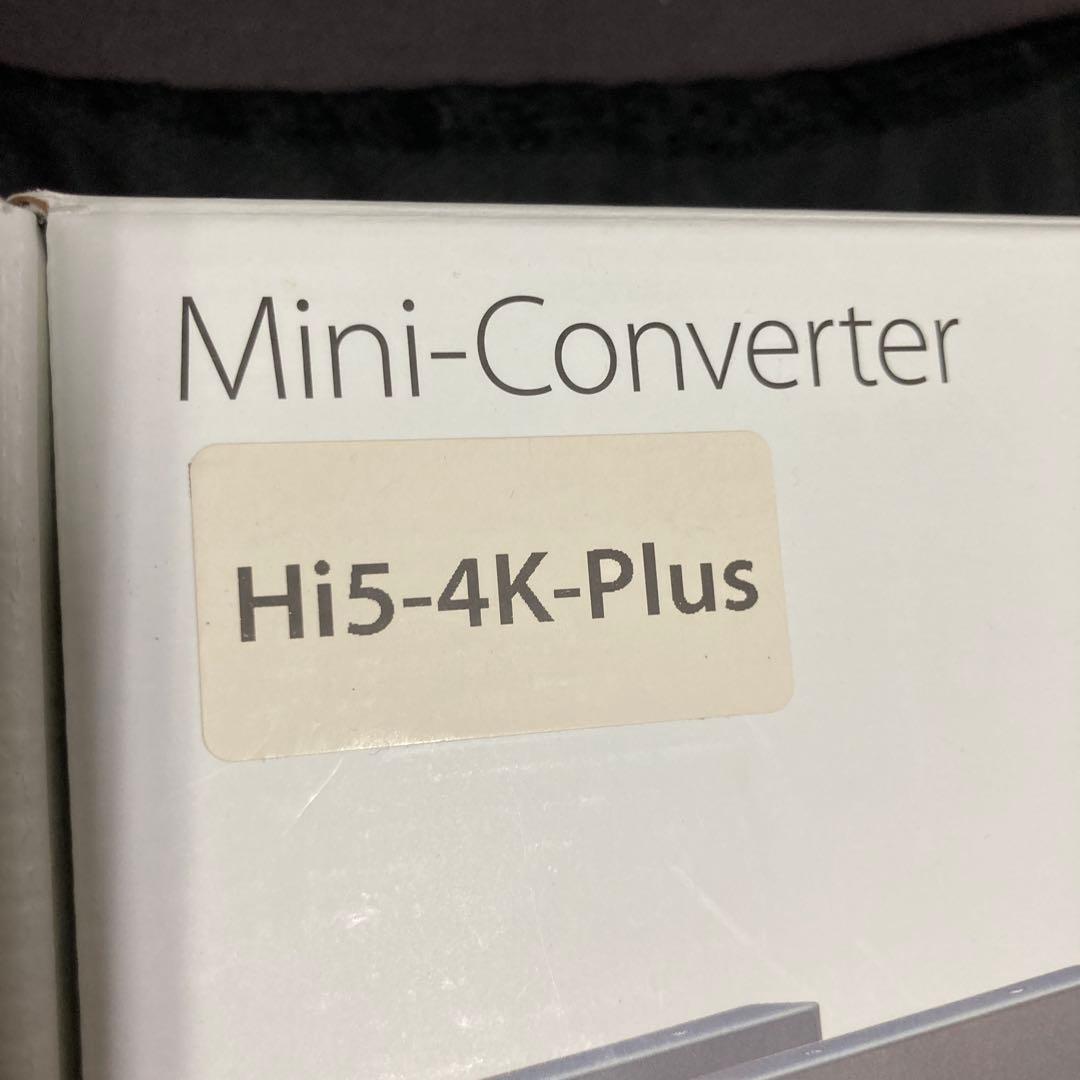 新品AJA Mini-Converter Hi5-4K-Plus本体未使用開封品