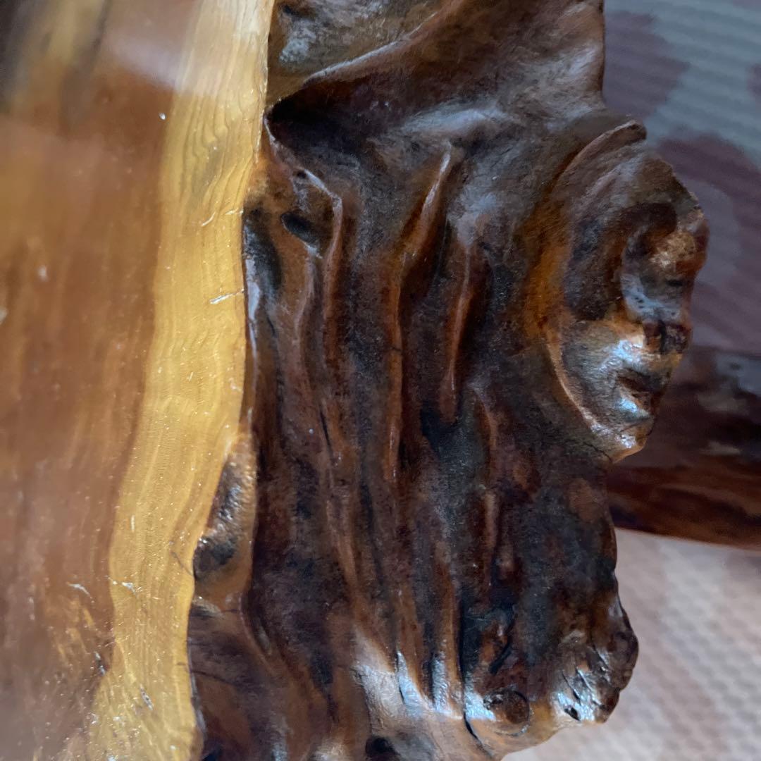 天然木製座卓 昭和レト写真追加しました