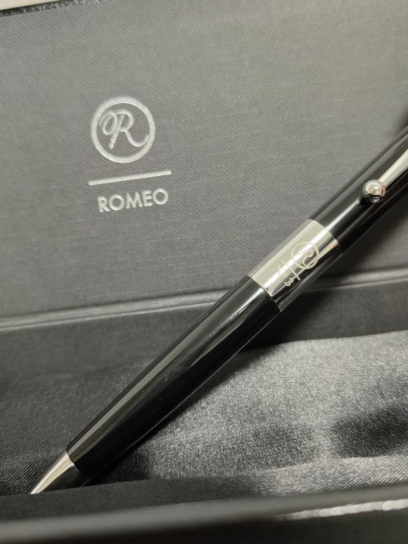 美品！ROMEO ロメオ R-211 No.3 ボールペン ブラック