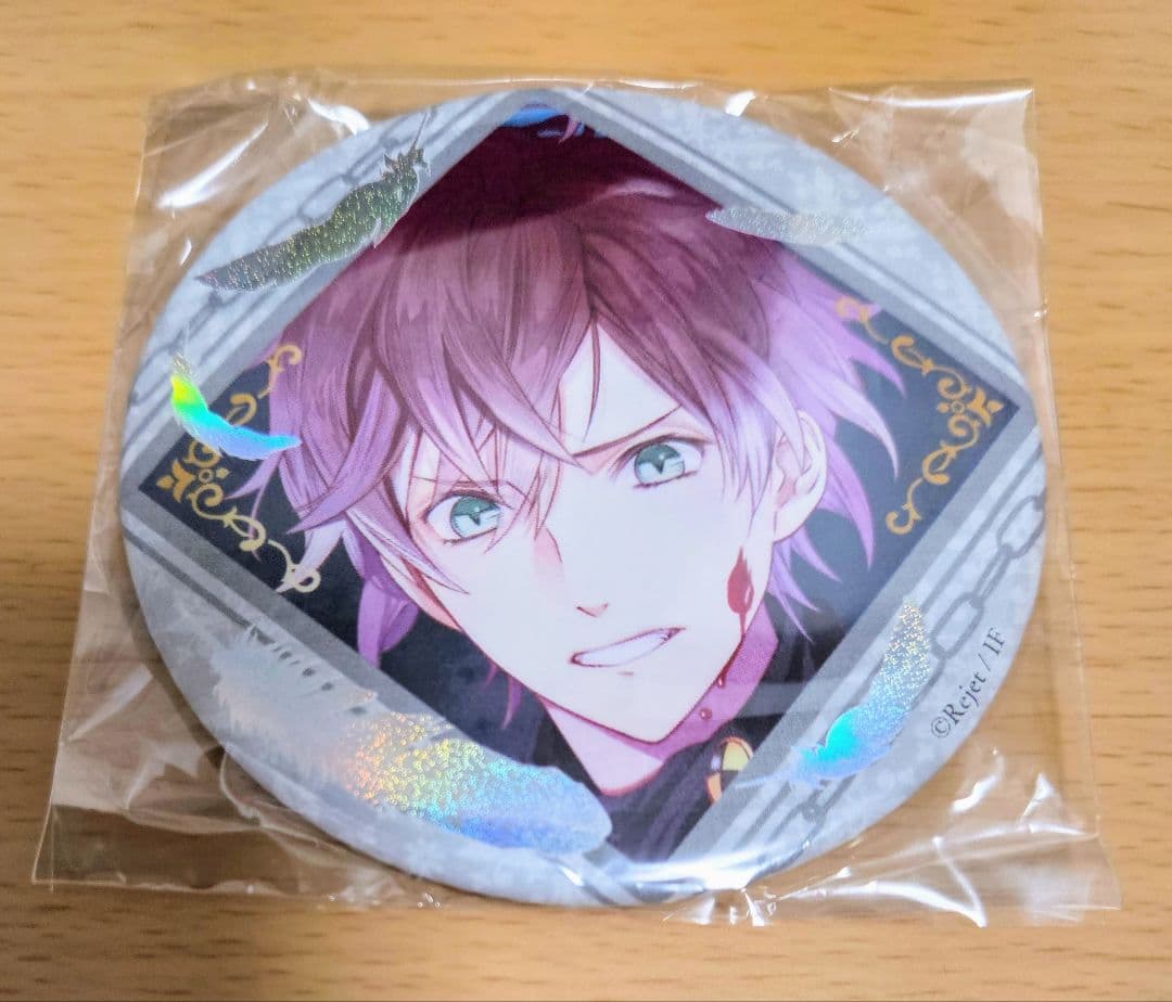 DIABOLIK LOVERS 逆巻アヤト　ホロ缶バッジ