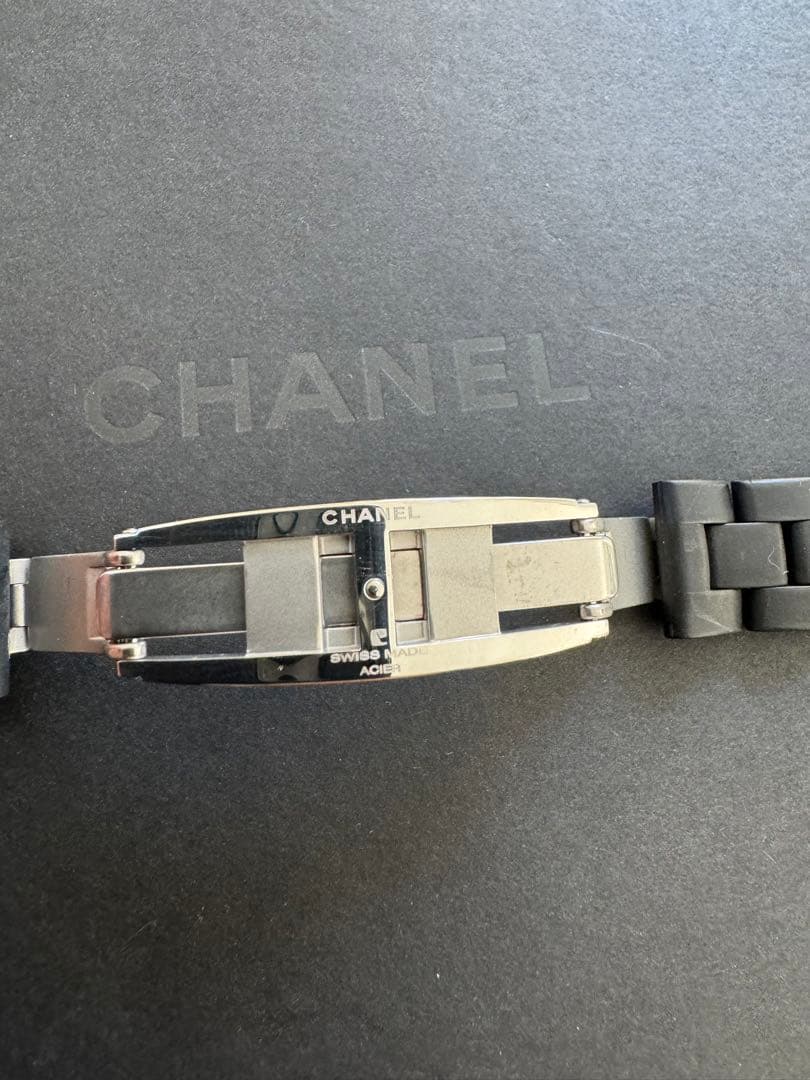 CHANEL J12 純正　ラバーベルト33ミリ