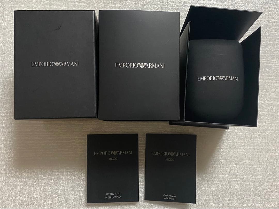 マイクワゾンスキー　エンポリオアルマーニ 腕時計