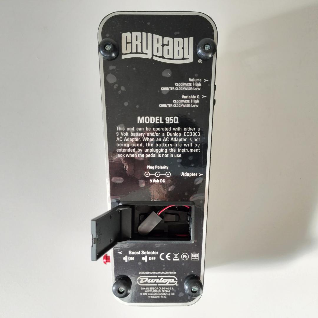 Jim Dunlop Cry Baby 95Q 赤FASEL（ワウ・ペダル）