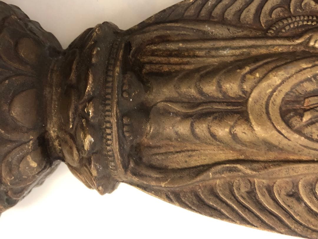 觀音. 立像，古铜製