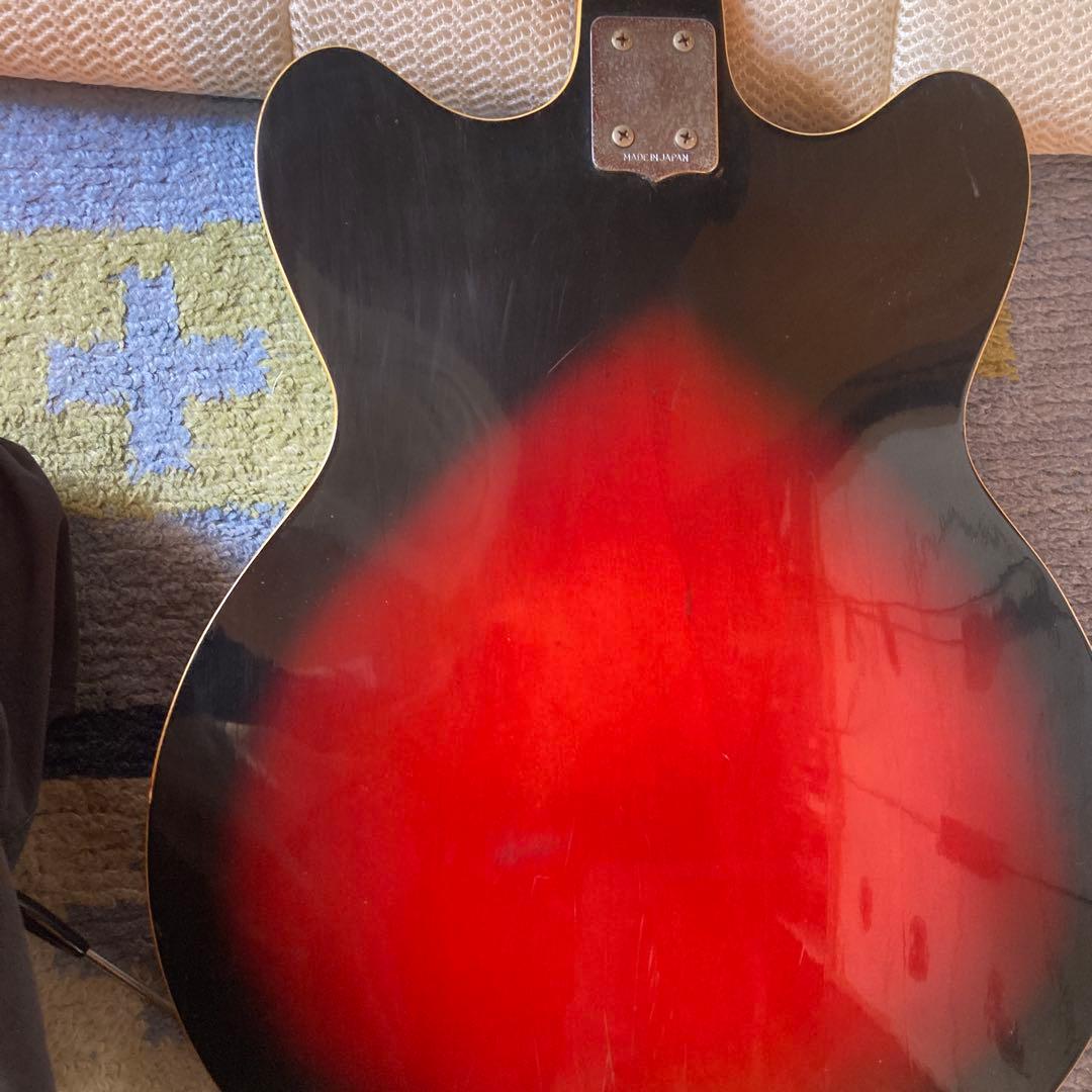 Lake エレキギター レッドグラデーション