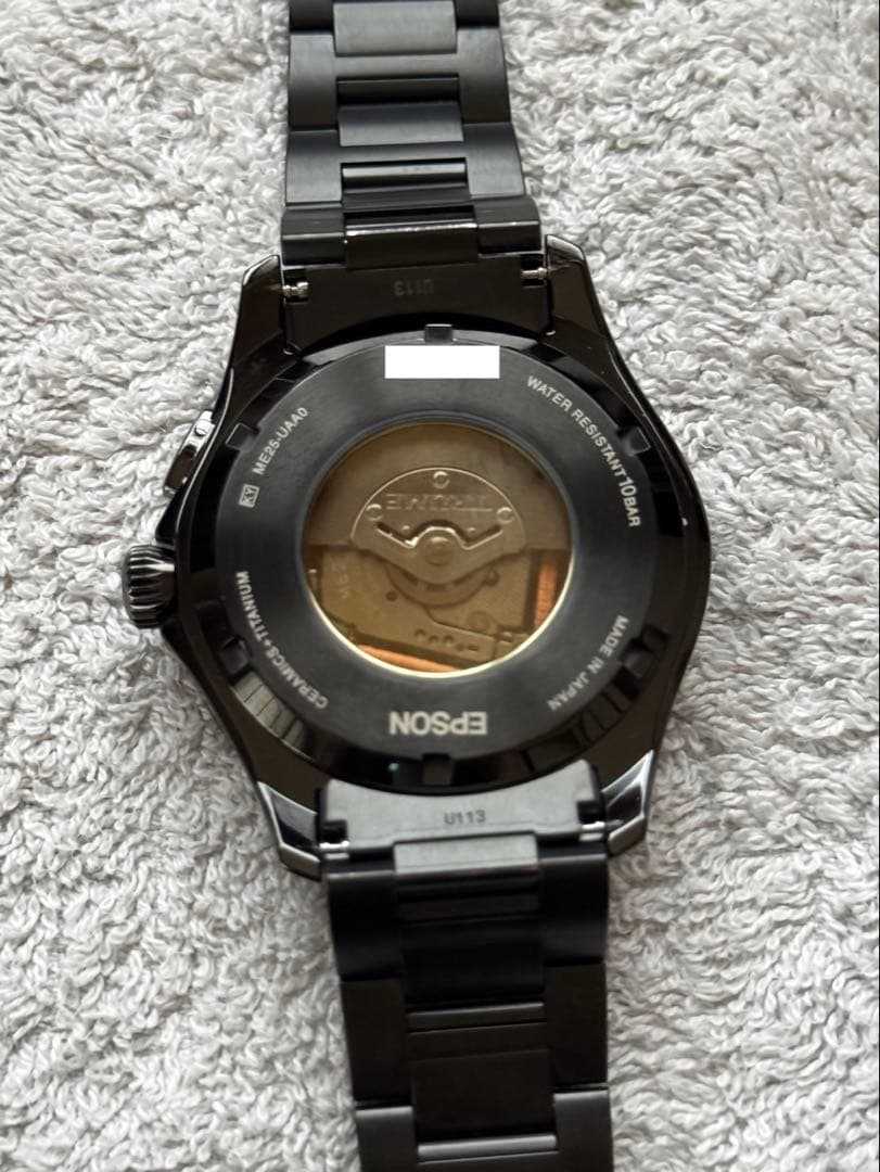 【最後のKINETIC？】セイコーエプソンTRUMEトゥルームチタンブレス