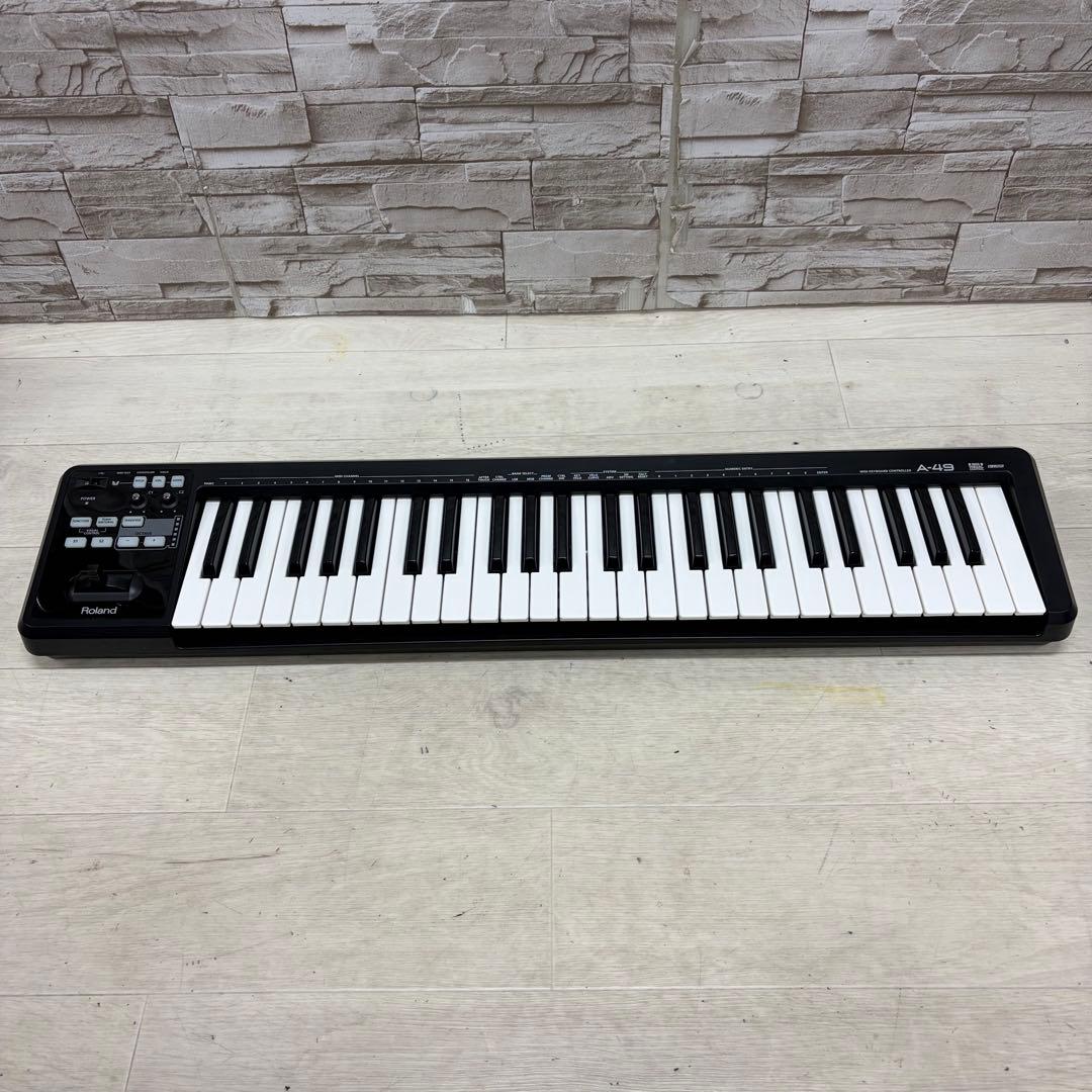 Roland ローランド 49鍵盤 USB MIDIキーボード A-49 ⑥