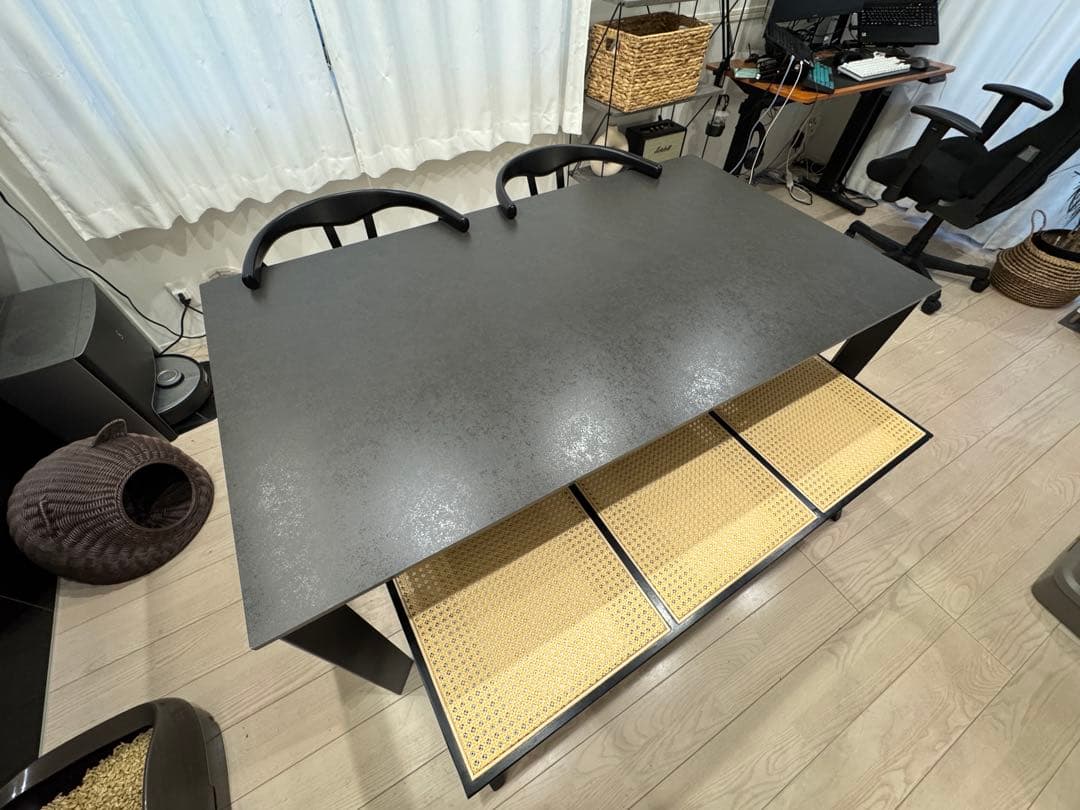 【fiiaさん専用】セラミックダイニングテーブル　150cm