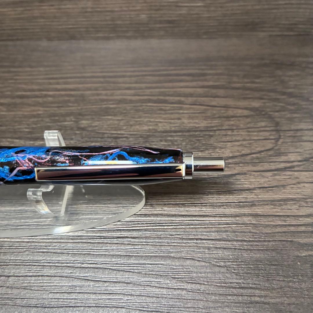 【青紫一閃雷鳴】 ボールペン0.5 （flagship model）