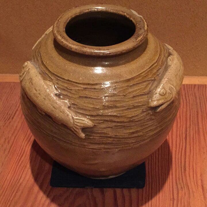 希少作(幻) 真作 法正寺 (法勝寺:板窯) 花瓶