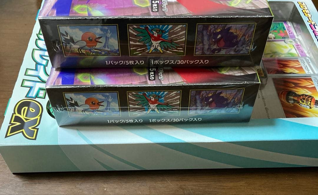 ポケモンカードゲームシュリンク付きメガエルレイドムニキスゼロBOX MEGAex