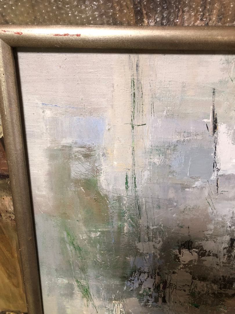 予約品　油絵（抽象画）