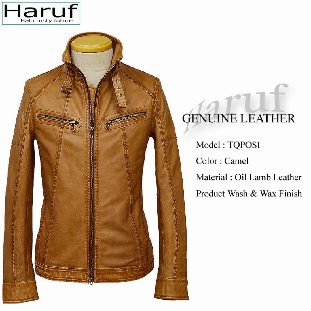 ゆ*う様 新品 本革 革ジャン レザージャケット ライダースジャケット メンズ