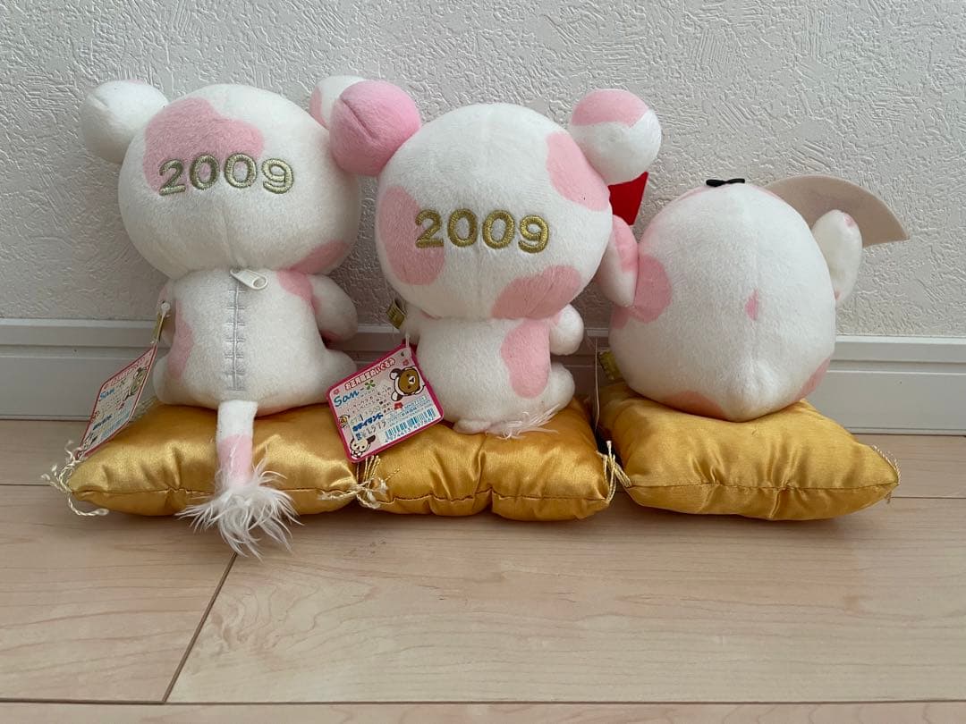 リラックマ　お正月限定ぬいぐるみ　3体セット　2009年