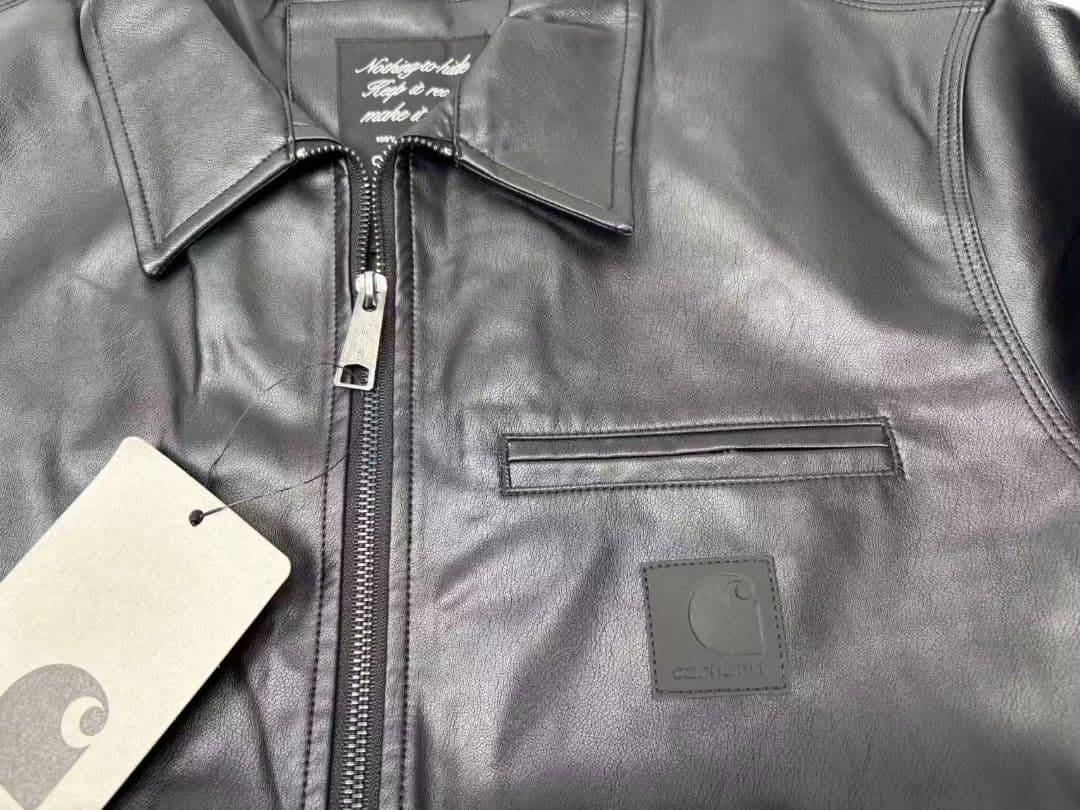 ジャケット・アウター Carhartt WIP DETROIT LEATHER JACKET M