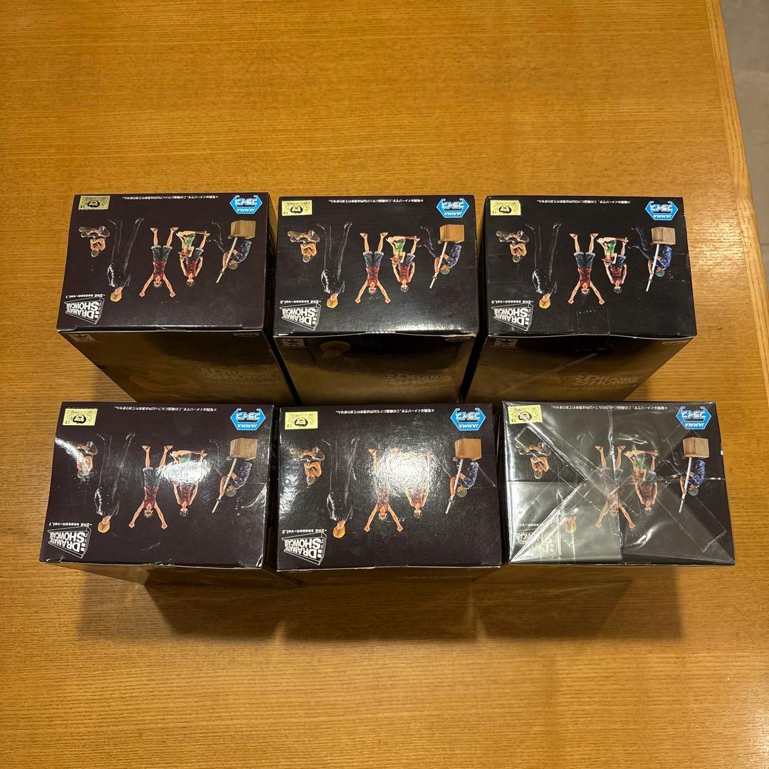 ワンピース DRAMATIC SHOWCASE 2nd 全6種 新品セット‼️