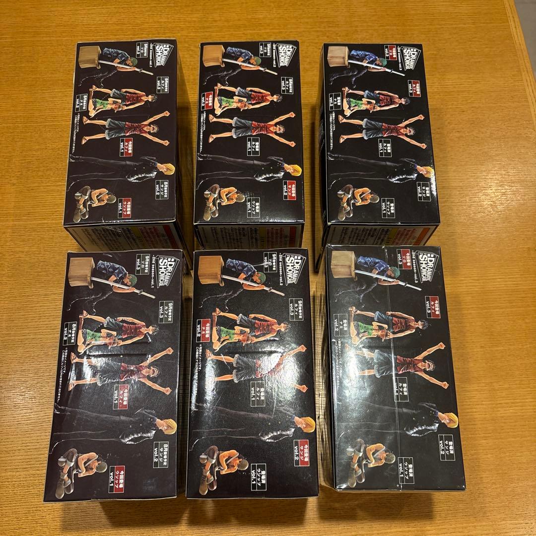 ワンピース DRAMATIC SHOWCASE 2nd 全6種 新品セット‼️