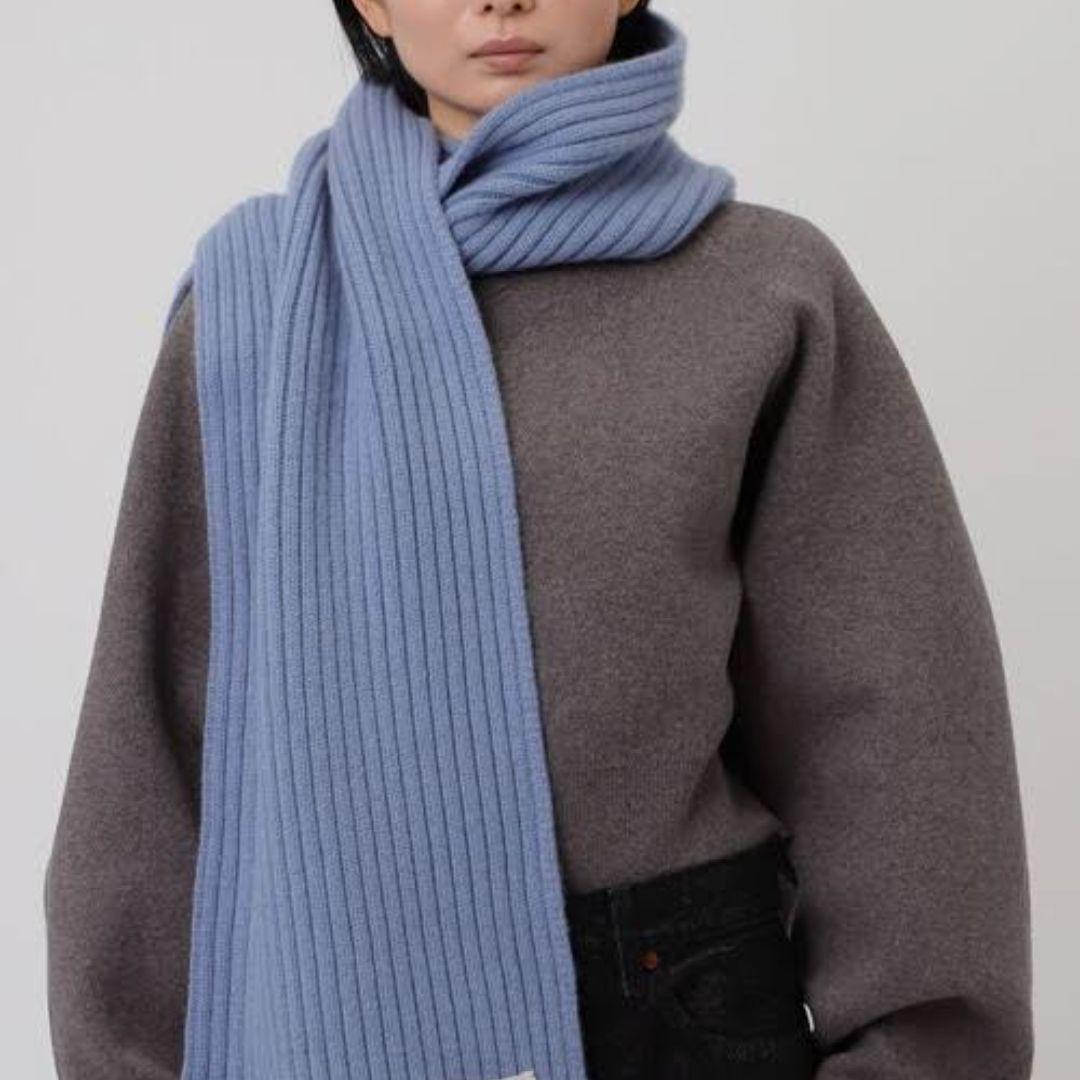 小物 TODAYFUL Rib Knit Muffler