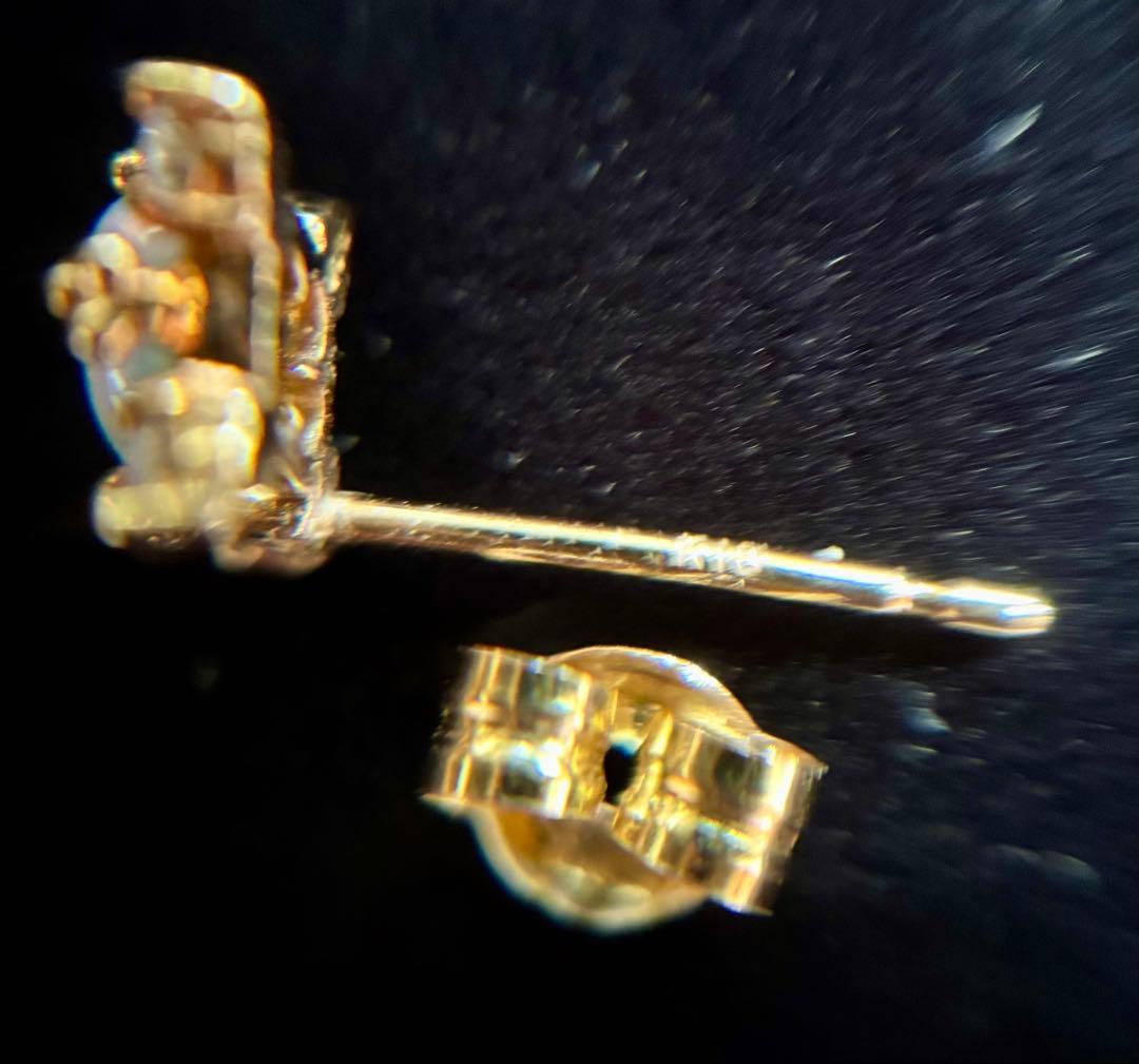 アガットクラシック agete CLASSIC　トリルオパール18Kピアス