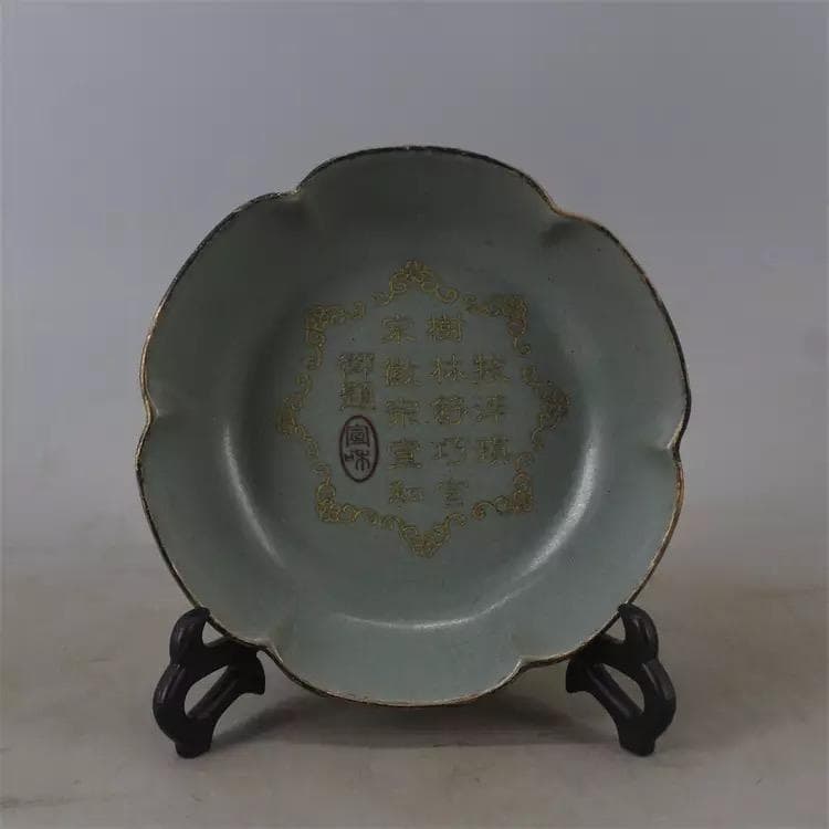 宋時代 汝窯 古陶瓷器