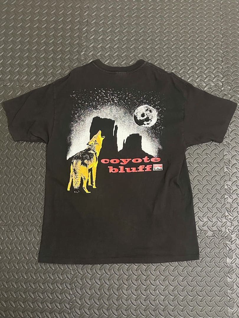 希少 Hanes タグ90s Marlboro Tee Shirt COYOTE