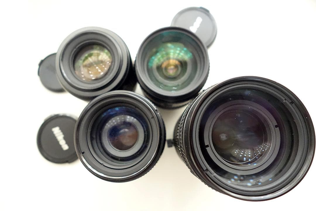 Nikon レンズ　４点　まとめ　ジャンク Q689