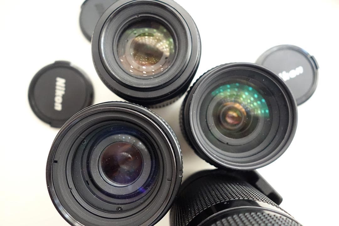 Nikon レンズ　４点　まとめ　ジャンク Q689