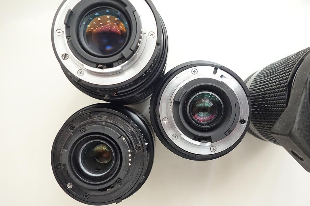 Nikon レンズ　４点　まとめ　ジャンク Q689